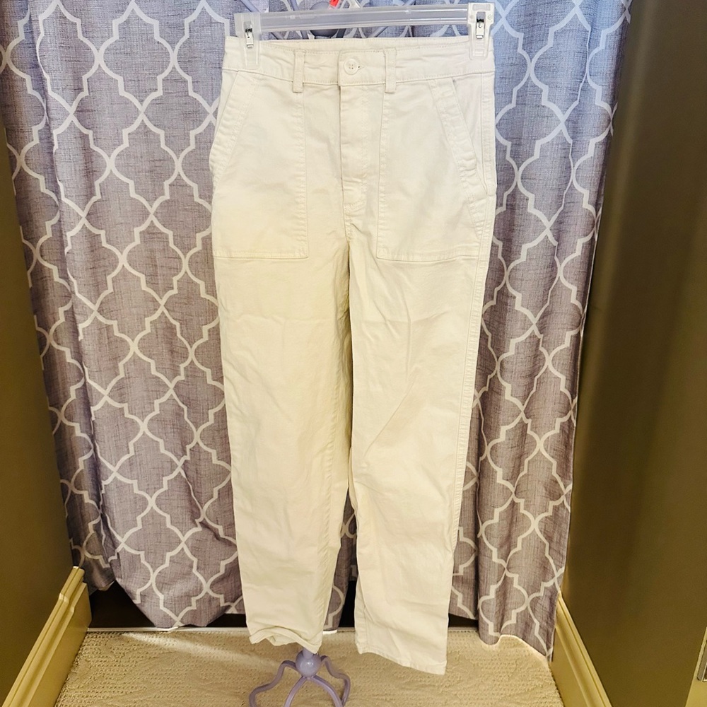 🌻323 Z Supply Cream Trousers/Jeans (XS)